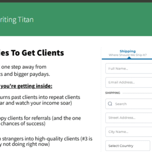 Copywriting Titan - 17 Strategies to Get Copywriting Clients NOW