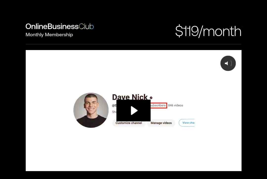 Dave Nick - Online Business Club