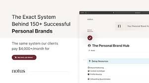 Notus – The Personal Brand Hub Course Review & Complete Guide