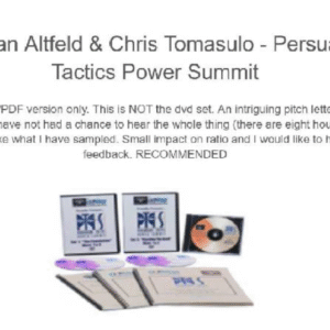 Jonathan Altfeld – Persuasion Tactics Power Summit with Christopher Tomasulo
