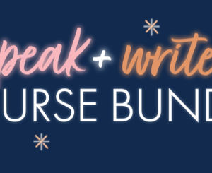 Jess Ekstrom – Speak + Write Bundle