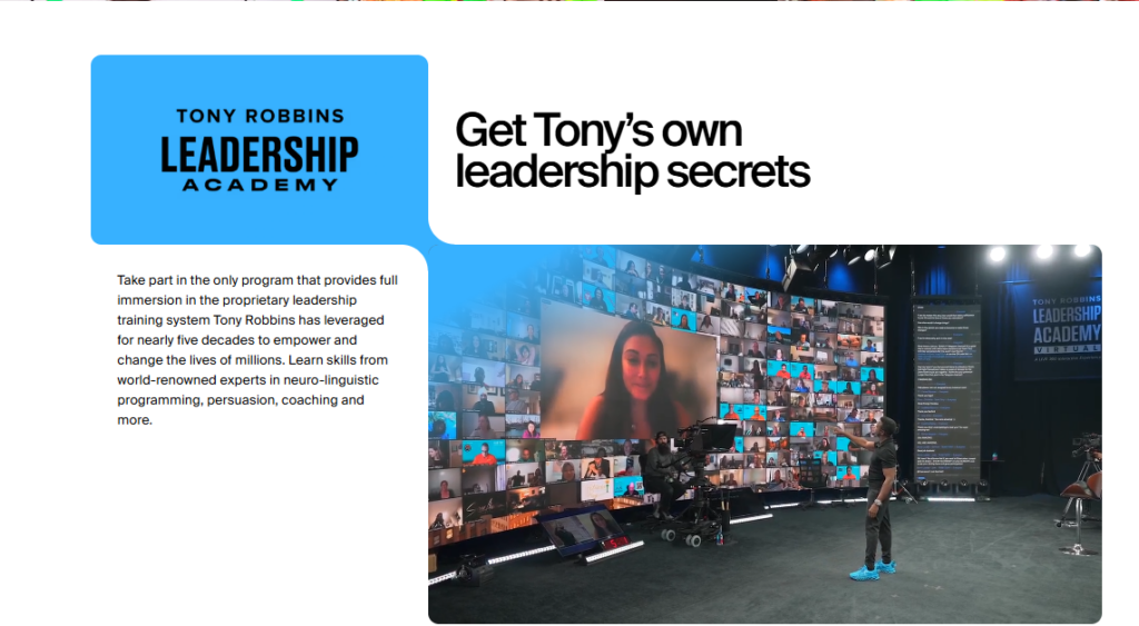 Tony Robbins – Leadership Academy
