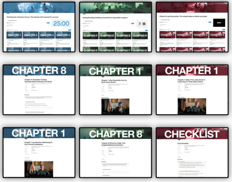 Boring Studios – The Creative Business Builder Bundle: The Ultimate System for Creative Entrepreneurs