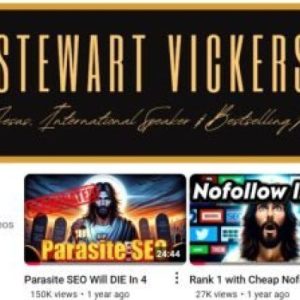 Discover Stewart Vickers – Disciples of SEO Jesus (March 2026), a powerful SEO training covering ranking strategies, AI search optimization and authority SEO.