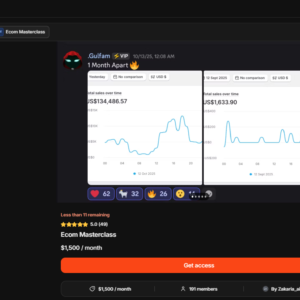 Ecom Masterclass by Zakaria Airakaz (Up to April 2026) - The Complete $100K/Day System