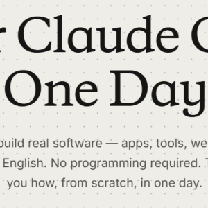 Master Claude Code in One Day by Isaac Rudansky